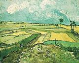 Wheat Fields at Auvers Under Clouded Sky by Vincent van Gogh